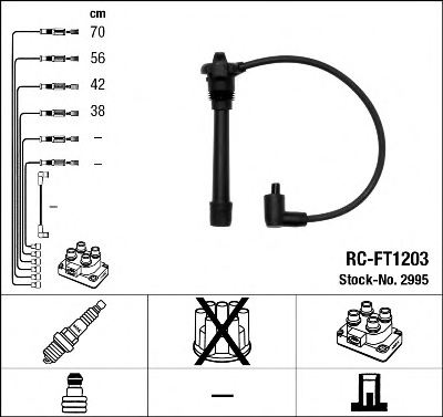 NGK 2995 Ignition Cable Kit